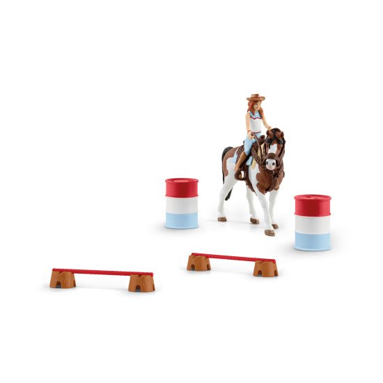 schleich HORSE CLUB Kit d'équitation western d'Hannah