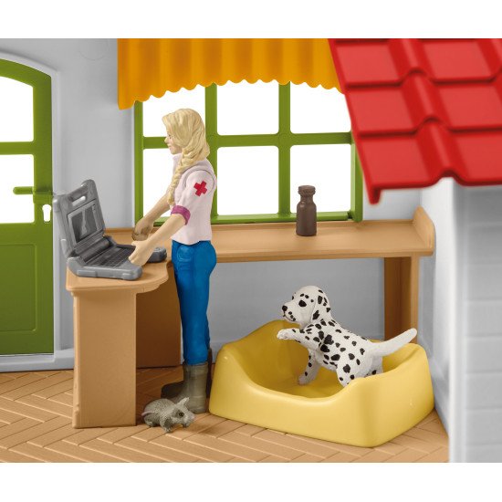 schleich Cabinet vétérinaire avec animaux