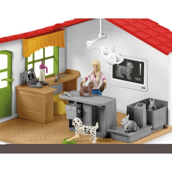 schleich Cabinet vétérinaire avec animaux