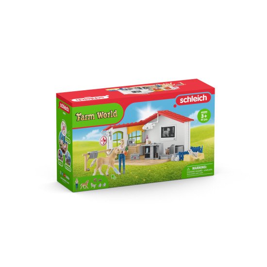 schleich Cabinet vétérinaire avec animaux