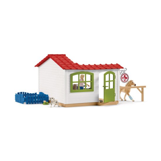 schleich Cabinet vétérinaire avec animaux