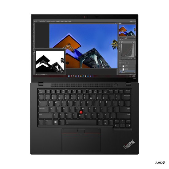 Lenovo ThinkPad L14 Ordinateur portable 35,6 cm (14") Full HD AMD Ryzen™ 7 PRO 7730U 16 Go DDR4-SDRAM 512 Go SSD Wi-Fi 6E (802.11ax) Windows 11 Pro Noir