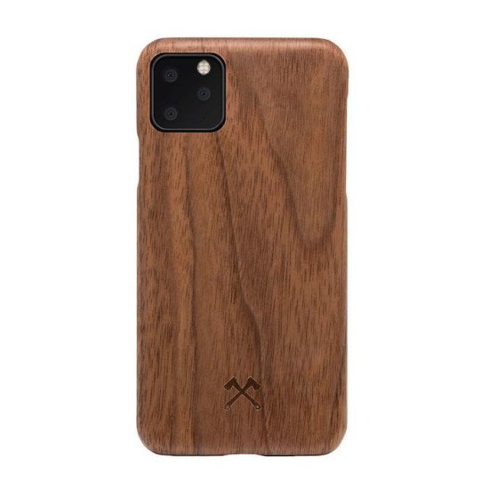 Woodcessories Slim coque de protection pour téléphones portables 16,5 cm (6.5") Housse Noyer