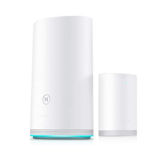 Huawei WiFi Q2 Pro (1 Base + 1 Satellite) routeur sans fil Gigabit Ethernet Bi-bande (2,4 GHz / 5 GHz) Blanc