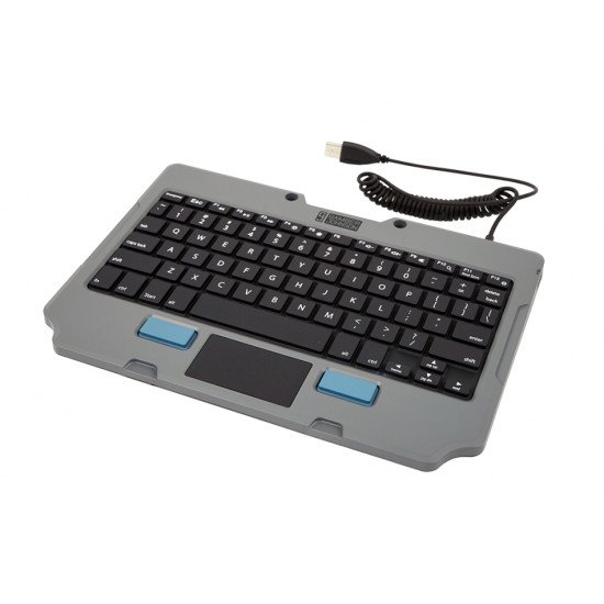 Gamber-Johnson 7160-1449-04 clavier pour tablette Noir, Gris USB QWERTY Espagnole