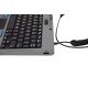 Gamber-Johnson 7160-1449-04 clavier pour tablette Noir, Gris USB QWERTY Espagnole