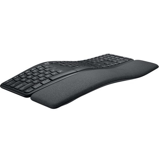 Logitech ERGO K860 clavier RF Wireless + Bluetooth QWERTZ Allemand Noir