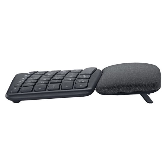 Logitech ERGO K860 clavier RF Wireless + Bluetooth QWERTZ Allemand Noir