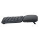 Logitech ERGO K860 clavier RF Wireless + Bluetooth QWERTZ Allemand Noir