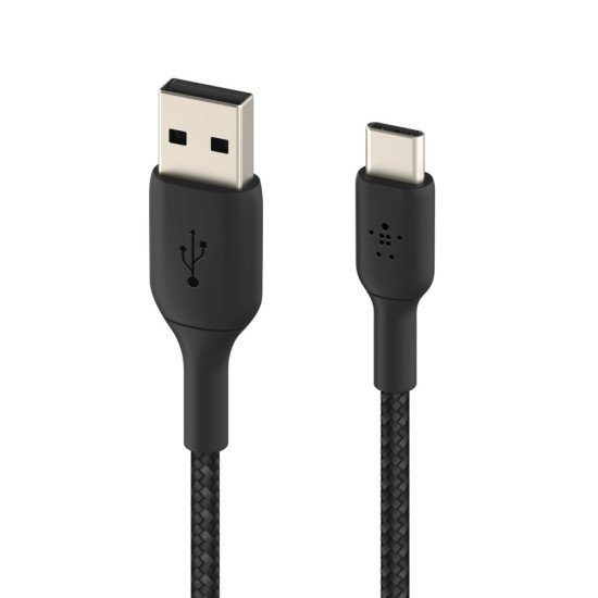 Belkin CAB002BT2MBK câble USB 2 m USB A USB C Noir