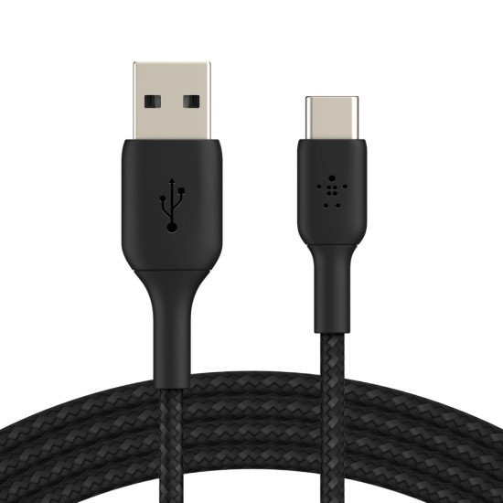 Belkin CAB002BT2MBK câble USB 2 m USB A USB C Noir