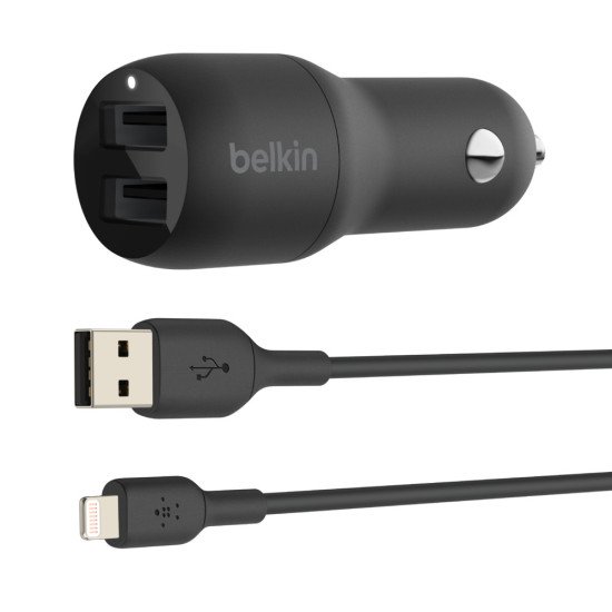 Belkin Boost Charge Auto Noir