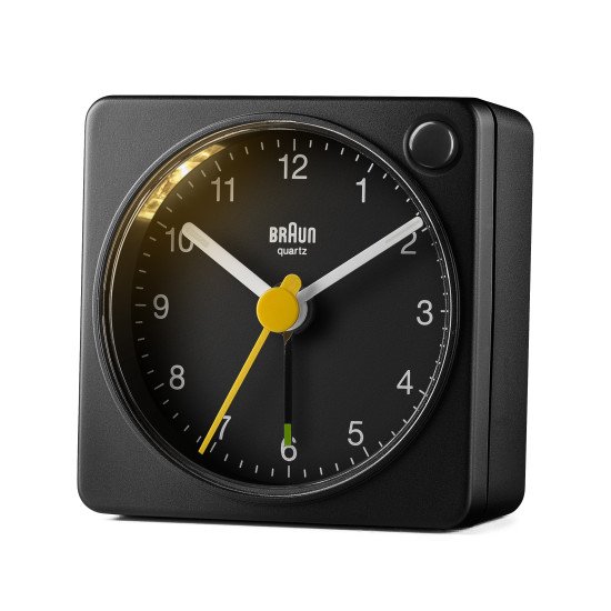 Braun BC02XB réveille-matin Réveil à quartz Noir