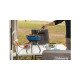 Campingaz Party Grill 400 Caravan Dessus de table propane/butane Noir, Bleu, Acier satin 2000 W