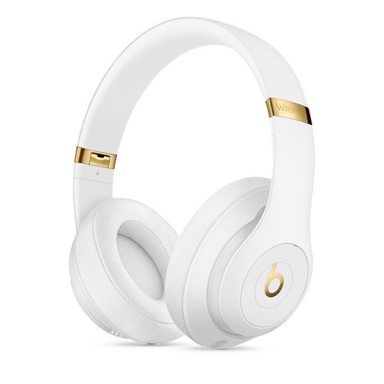 Apple Studio 3 Écouteurs Avec fil &sans fil Arceau Appels/Musique Micro-USB Bluetooth Blanc