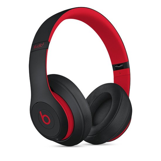 Apple Studio 3 Écouteurs Avec fil &sans fil Arceau Appels/Musique Micro-USB Bluetooth Noir, Rouge