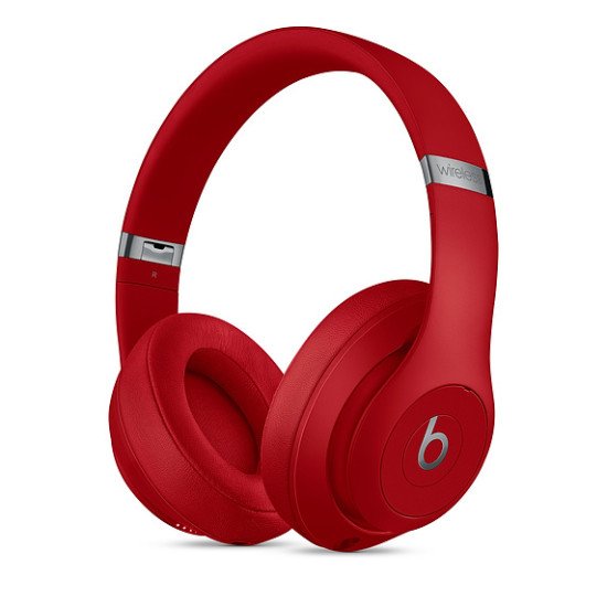 Apple Studio 3 Écouteurs Avec fil &sans fil Arceau Appels/Musique Micro-USB Bluetooth Rouge