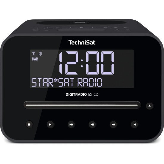 TechniSat 0000/3939 Radio portable Analogique et numérique Noir