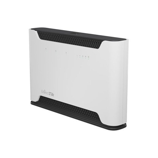 Mikrotik Chateau LTE12 routeur sans fil Gigabit Ethernet Bi-bande (2,4 GHz / 5 GHz) 4G Noir, Blanc