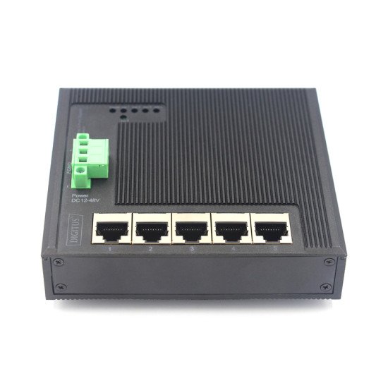 Digitus DN-651126 commutateur réseau Géré Gigabit Ethernet (10/100/1000) Noir