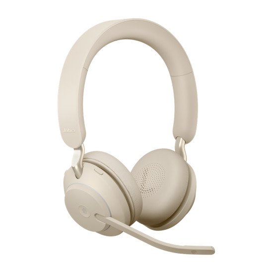 Jabra Evolve2 65, MS Stereo Casque Arceau Beige