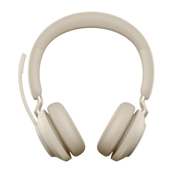 Jabra Evolve2 65, UC Stereo Casque Arceau Beige