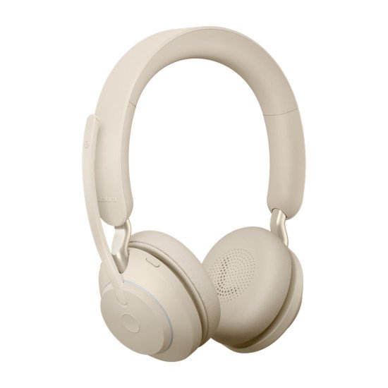 Jabra Evolve2 65, UC Stereo Casque Arceau Beige