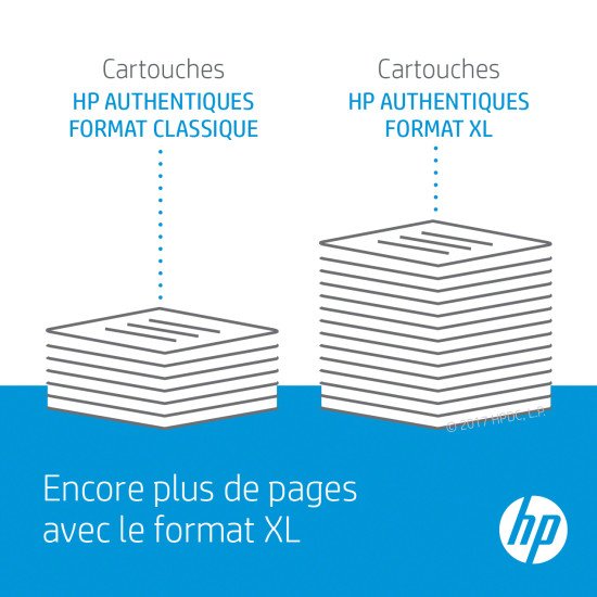 HP 307XL Original Noir 1 pièce(s)