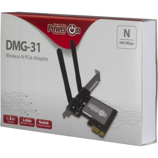 Inter-Tech DMG-31 Interne WLAN 300 Mbit/s