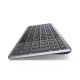 DELL KM7120W clavier RF sans fil + Bluetooth QWERTY Belge Gris, Titane