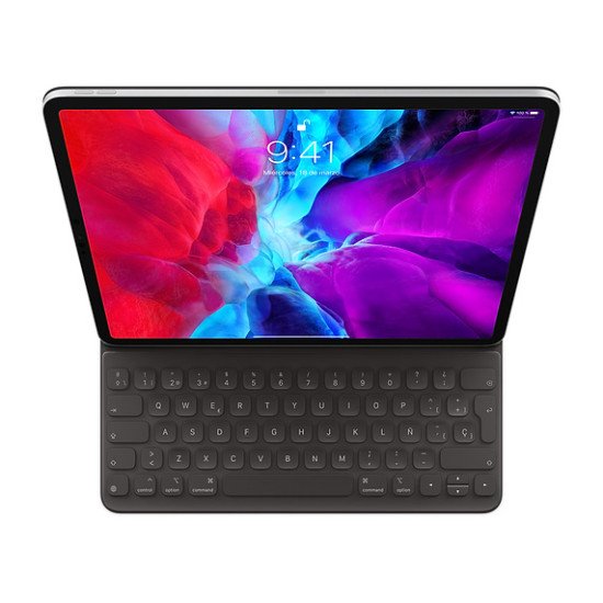 Apple MXNL2Y/A clavier pour tablette QWERTY Espagnole Noir