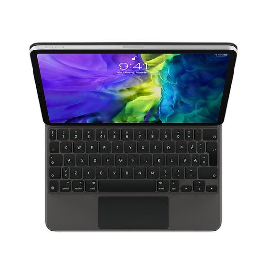 Apple MXQT2H/A clavier pour tablette QWERTY Norvégien Noir