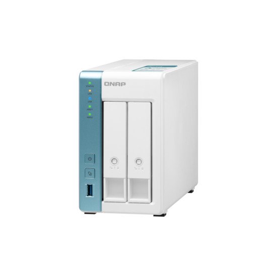 QNAP TS-231K serveur de stockage Ethernet/LAN Tower Blanc NAS