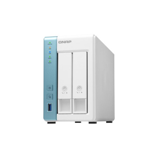 QNAP TS-231K serveur de stockage Ethernet/LAN Tower Blanc NAS