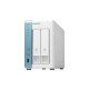 QNAP TS-231K serveur de stockage Ethernet/LAN Tower Blanc NAS