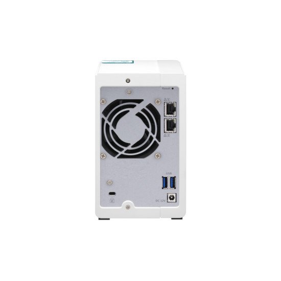 QNAP TS-231K serveur de stockage Ethernet/LAN Tower Blanc NAS