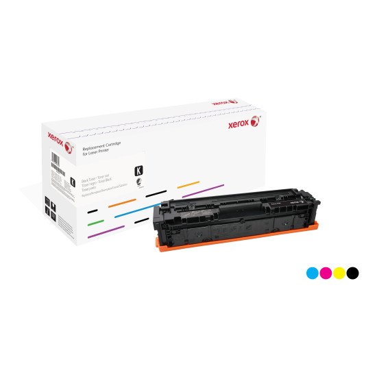 Xerox Toner noir. Equivalent à HP CF540X. Compatible avec HP LaserJet Pro M254, LaserJet MFP M280, LaserJet MFP M281