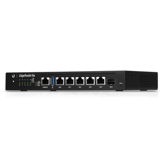 Ubiquiti EdgeRouter 6P Routeur connecté Gigabit Ethernet Noir