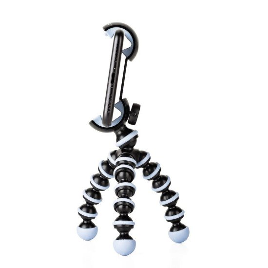 Joby GorillaPod Mobile Mini trépied Smartphone/action caméra 3 pieds Noir, Bleu