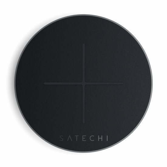 Satechi ST-IWCBM chargeur d'appareils mobiles Smartphone Noir, Gris USB Recharge sans fil Charge rapide Intérieure