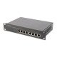 Digitus Commutateur PoE+ Gigabit Ethernet 10 pouces 8 ports, L2+ Managed