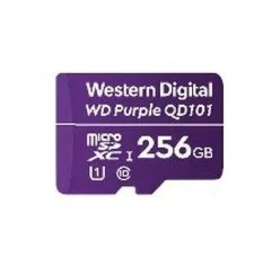 Western Digital WD Purple SC QD101 mémoire flash 256 Go MicroSDXC Classe 10