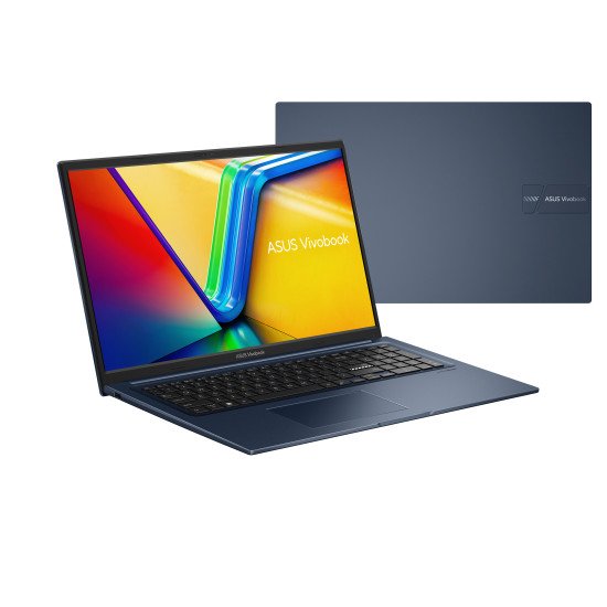 ASUS Vivobook 17 X1704ZA-AU043W Intel® Core™ i5 i5-1235U Ordinateur portable 43,9 cm (17.3") Full HD 16 Go DDR4-SDRAM 512 Go SSD Wi-Fi 6E (802.11ax) Windows 11 Home Bleu