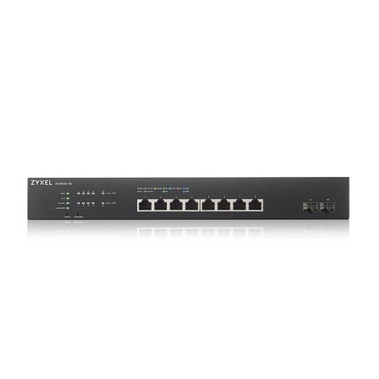 Zyxel XS1930-10-ZZ0101F commutateur réseau Géré L3 10G Ethernet (100/1000/10000) Noir