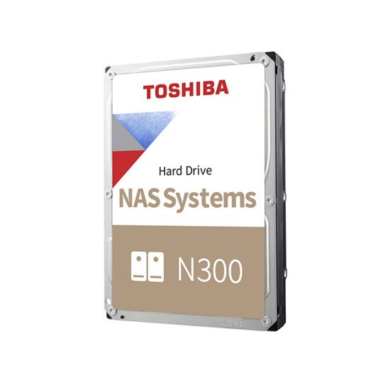 Toshiba N300 NAS disque dur 4 To 7200 tr/min 256 Mo 3.5" SATA