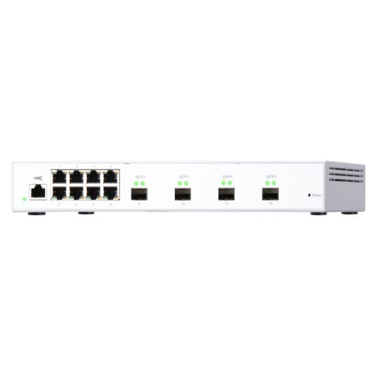 QNAP QSW-M408S commutateur réseau Géré L2 Gigabit Ethernet (10/100/1000) Blanc