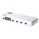 QNAP QSW-M408S commutateur réseau Géré L2 Gigabit Ethernet (10/100/1000) Blanc