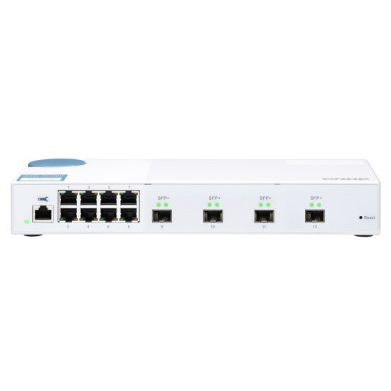 QNAP QSW-M408S commutateur réseau Géré L2 Gigabit Ethernet (10/100/1000) Blanc