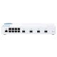 QNAP QSW-M408S commutateur réseau Géré L2 Gigabit Ethernet (10/100/1000) Blanc