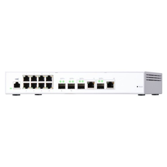 QNAP QSW-M408-2C commutateur réseau Géré L2 10G Ethernet (100/1000/10000) Blanc